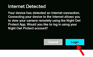 Internet Detected